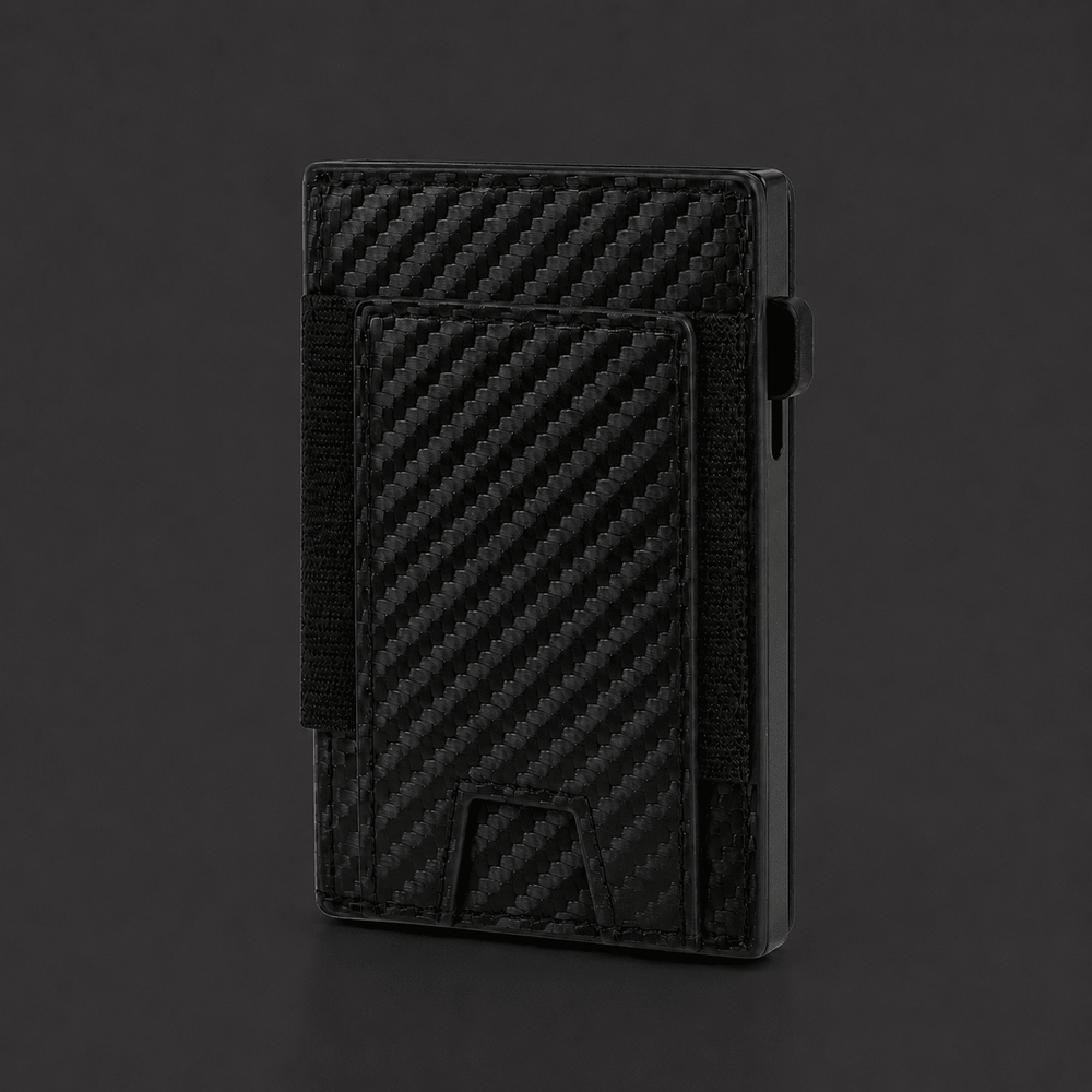 Slim Carbon Fiber Minimalist Wallet - Prestige Carry