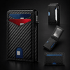 Vintage Carbon Fiber RFID Card Holder Wallet - Prestige Carry