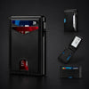 Vintage Carbon Fiber RFID Card Holder Wallet - Prestige Carry