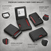 Vintage Carbon Fiber RFID Card Holder Wallet - Prestige Carry